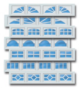 San Antonio Garage Door - Window Options